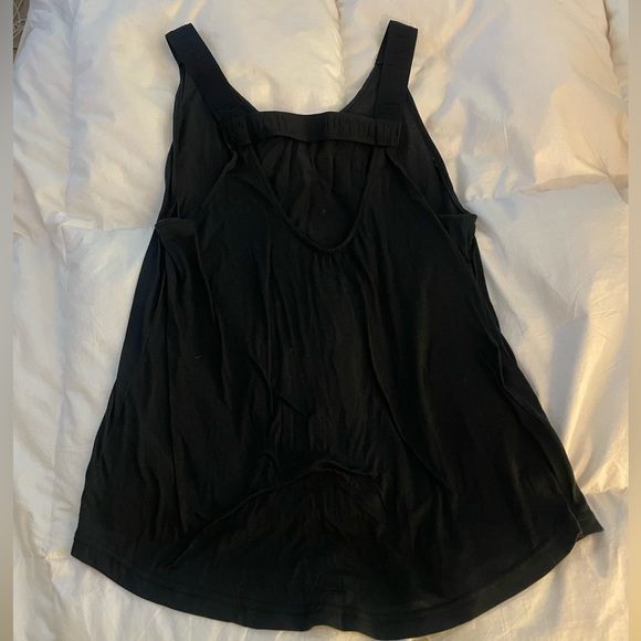 Nike Just Do It Breathe Elastika Black Tank Top - Picture 8 of 8